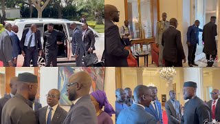 Larrivée de Sonko au Palais de la République apres le départ de Macky Sall [upl. by Nivat]