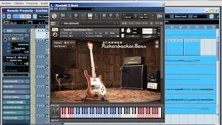 Instrumentos Virtuales  Scarbee Rickenbacker Bass  Clases de Produccion Musical en Lima [upl. by Riedel926]