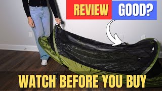 Bivy Tent Sleeping Tent with Net System [upl. by Atteloc]