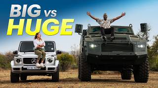 Mercedes GWagen vs MBOMBE 4 Big vs HUGE OffRoad Test  4K [upl. by Wallack]