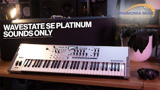 Korg Wavestate SE Platinum  Sounds Only  Turra Music [upl. by Estrin]