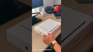 Unboxing M3 MacBook Air apple macbookair [upl. by Nosyd360]