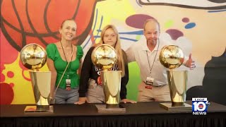 Miami Heat gives fans new allaccess exclusive tour of Kaseya Center [upl. by Edasalof522]