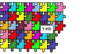 Temporizador 5 MINUTOS PUZZLE 5 minute timer [upl. by Epperson]