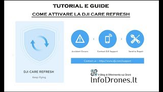 Come attivare la DJI Care Refresh sul vostro Drone DJI  Assicurazione DJI Tutorial ITA [upl. by Gall432]