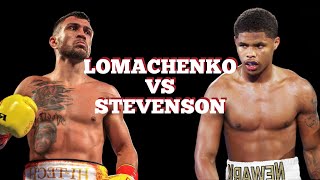 Vasily Lomachenko vs Shakur Stevenson  AI’s Dream Match Predictions [upl. by Enelyar]