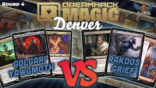 MTG Modern  Golgari Yawgmoth vs Rakdos Grief  Dreamhack Denver  Round 4 [upl. by Nollad691]