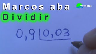 DIVISÃO  Aula 07  Números decimais [upl. by Cornwell]