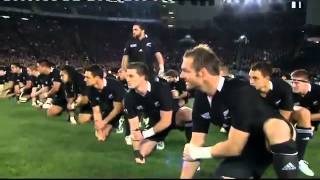 All Blacks INCREDIBLE Rugby World Cup 2023 final haka [upl. by Hgielanna]