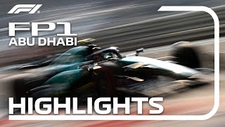 FP1 Highlights  2023 Abu Dhabi Grand Prix [upl. by Twyla518]