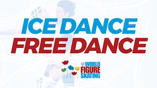 Ice Dance Free Dance  2017 ISU World Figure Skating Championships Helsinki FIN  WorldFigure [upl. by Kalli]