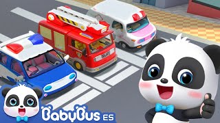 Cinco Autitos de Rescate  Más Canciones  Canciones Infantiles  BabyBus en Español [upl. by Rutra]