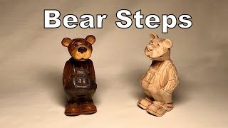 Whittling a Bear Steps [upl. by Natsirk]