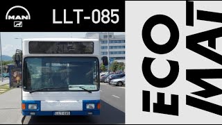 MAN NL202 ZF  LLT085 VentonaTrans Dunaharaszti Audio [upl. by Ylicis]