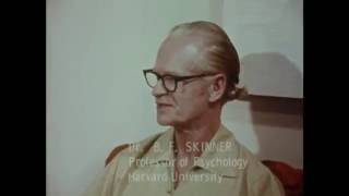 B F Skinner  Self Management of Behavior 1976 [upl. by Verile]