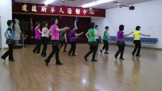 Caballero A Spanish Gentleman Line Dance Demo amp Teach [upl. by Aneladgam97]