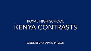 Kenya Contrasts by William Himes 2021 Royal HS UIL Concert Band [upl. by Koblick]