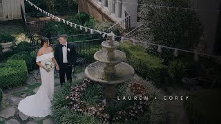 Lauren and Corey  Primrose Cottage Wedding  Roswell GA [upl. by Orestes]