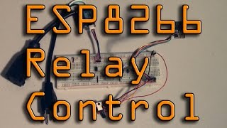 ESP8266 Relay Control via Web Browser [upl. by Tsuda]