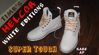 Timberland Helcor Boots White Editon for Men [upl. by Ettevol]