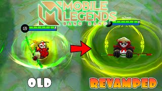 Akai Revamped VS OLD Skill Effects  MLBB [upl. by Airdnat]