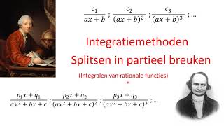 Integratiemethoden splitsen in partieelbreuken 2 [upl. by Awjan]