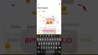 Today Binance Red Packet Code Win Upto 40 instant Tech House redpacketcode [upl. by Anear]