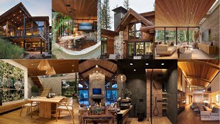 100 Increíbles Diseños de Casas Rústicas de Madera para Inspirarte en 2023 [upl. by Trefler]