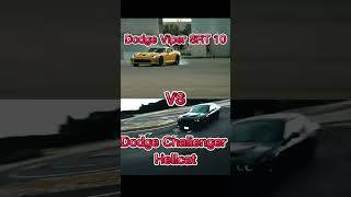 Dodge Viper SRT 10 VS Dodge Challenger Hellcat [upl. by Ghiselin]