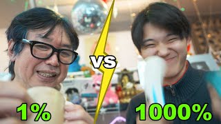 【ASMR】最低限 vs 超高速のASMRバトル【まさよしコラボ】1 vs 1000 Speed Tapping Scratching [upl. by Belayneh357]