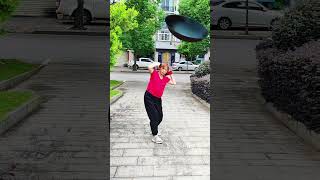 this lady said she didnt want to eat anymore so she threw the pot away Watch it and laugh [upl. by Llertak]