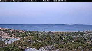 Jurien Bay coast sunrise Sat 04 Nov 2023 [upl. by Eanahc685]