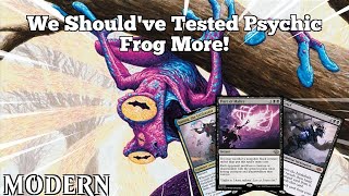 We Shouldve Tested Psychic Frog More  MH3 Frog Nightmare  Early Access  Modern Horizons 3  M [upl. by Eojyllib788]