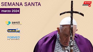 🇻🇦 Vigilia Pascual con el Papa Francisco Sábado Santo Semana Santa 2024 [upl. by Meisel]