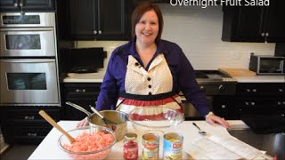 Pinterest Live Overnight Fruit Salad [upl. by Hurley]