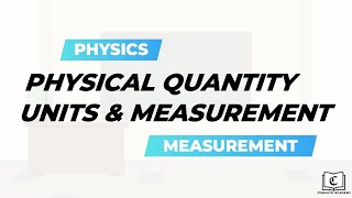 Physical Quantity Units amp Measurement Crash Course [upl. by Rysler]