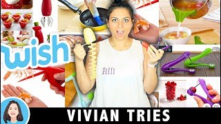 Wish Haul Review  Testing 1 Kitchen Gadgets [upl. by Latona]