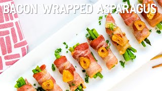 Bacon Wrapped Asparagus [upl. by Elleirda544]