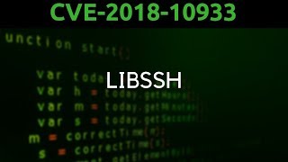 Explorando vulnerabilidade libSSH CVE201810933 [upl. by Noyr]