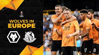 Jota bags in Europe  Wolves 20 Crusaders  2019 Europa League Highlights [upl. by Ariana]