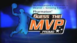 Pharmaton quotGuess The MVPquot Promo [upl. by Dewhurst]