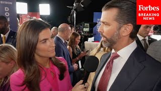 Do You Want Your Dad To Do Another Debate Trump Jr Speaks To CNN Following VanceWalz VP Debate [upl. by Cornish]