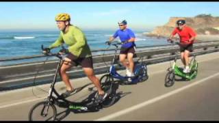 Crosstraining on the ElliptiGO Outdoor Elliptical Bicycle [upl. by Nordine696]