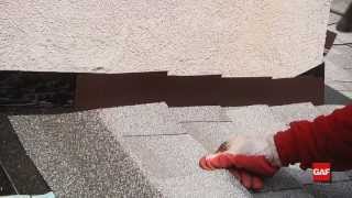 How to Install Flashing on a Roof  Mastering the Roof by GAF [upl. by Karolina]