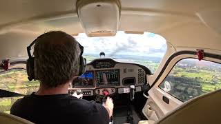 First PPL Solo  Kerikeri New Zealand  Tecnam P2008 ZKRJN [upl. by Timmi]