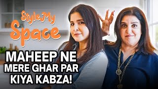 Farah Khan Aur Maheep Ki Ghar Adla Badli  Home Transformation  Style My Space  Urban Company [upl. by Cari626]