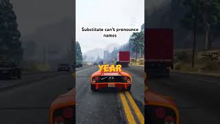 POV The substitute who can’t pronounce names simonbreaofficial skit funnymemes [upl. by Cedric]