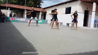 Lightning strikes a schoolyard during a dance [upl. by Blinny]