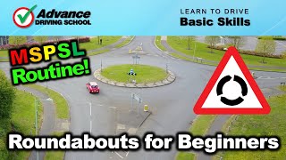 Roundabouts for Beginners  Learn to drive Basic skills [upl. by Ave]