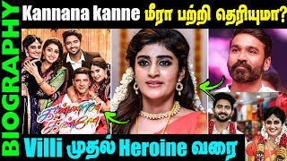 Untold Story about Kannana Kanne Serial Meera  Nimeshika Radhakrishnan Biography in Tamil [upl. by Umberto779]